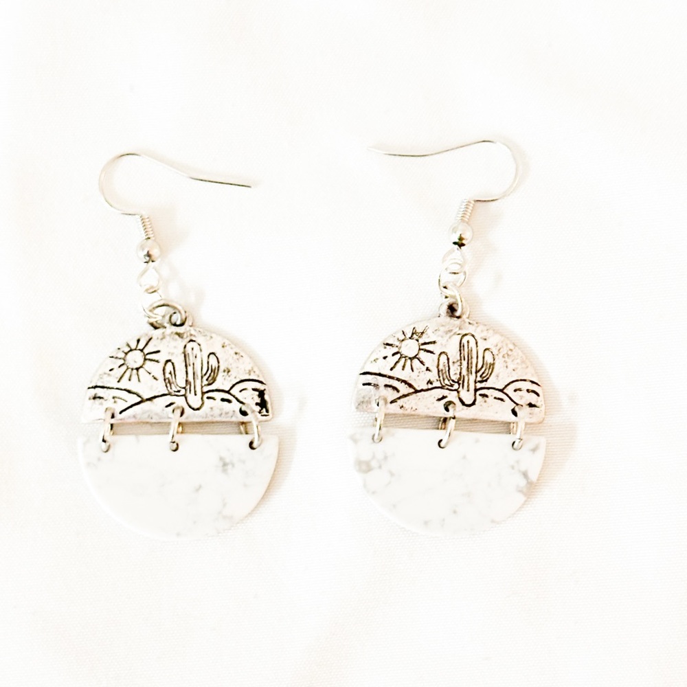 Punchy earrings